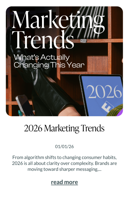 2026 Marketing Trends — What's Actually Changing This Year